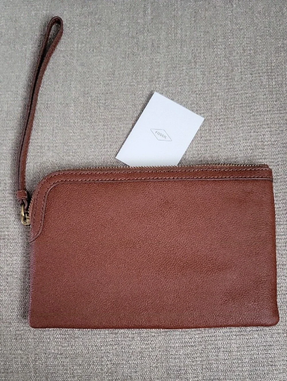 Fossil patch leather simple